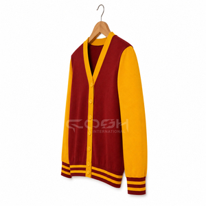 Cardigan en tricot Cosh International pour sororité avec patch personnalisé pour les adultes, idéal pour les tenues d'organisation et les activités sur le campus - Product Image 3