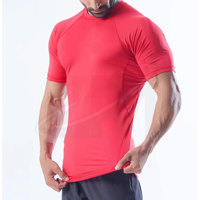 Vêtements de sport à séchage rapide pour l'exercice et les activités sportives, t-shirt de compression pour homme, vêtements de sport respirants pour l'entraînement