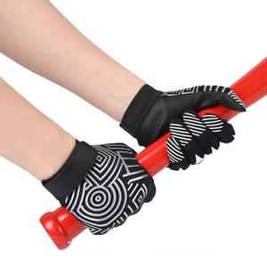 Guantes de Bateo de Béisbol Personalizados con Puño Largo, Guantes Deportivos de Cuero de Alta Calidad al por Mayor para Entrenamiento de Jugadores - Product Image 2