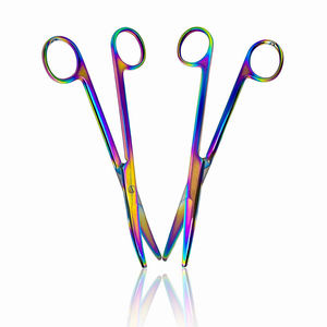 Rainbow Color Coated Steel Mayo Surgical Scissors Sharp Straight Tip Instrument Set Reusable CE Certified By <b>Blush</b> Surgical - Product Image 5