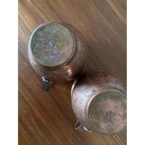 แก้วทองแดงโบราณและชุดของขวัญแก้วน้ำชา กาแฟ แก้วแฟนซี ใช้ซ้ำได้ ปลอดภัยสำหรับเครื่องล้างจาน อุปกรณ์ครัว - Product Image 6