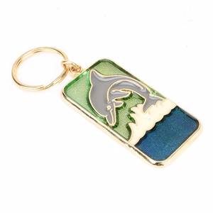 Wholesale Hot Selling Brass Keychain <b>Fish</b> Design Metal Keyrings Decorative Fashion Accessories for <b>Gift</b> KCH-06 - Product Image 2