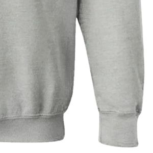 Sweat-shirt à col rond gris avec motifs roses et verts, manches longues, poignets côtelés, décontracté, en polaire pour femme, style urbain - Product Image 4