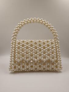 กระเป๋าถือทำมือประดับลูกปัดแก้วแบบกำหนดเองได้ รับรองโดย MS Handicraft ผลิตในอุตรพัฎฐ์ สไตล์อินเดีย - Product Image 3