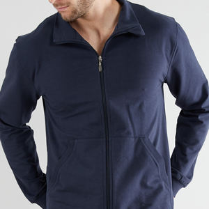 Chándal deportivo personalizado con logotipo para hombre, con cremallera completa, elástico, informal, para entrenamiento. - Product Image 6