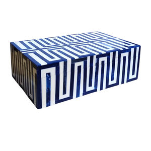 Caja de Joyería Decorativa Hecha a Mano con Diseño Marroquí de Flor de Amor con Incrustaciones de Hueso Ecológica, Decoración para Mesa del Hogar, Año Nuevo - Product Image 1