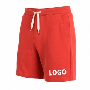 Heavyweight Men's Shorts Quick Dry Moisture Wicking Workout Solid Color Logo Most Selling Custom Logo Printing Elastic <b>Canvas</b> - Product Image 6