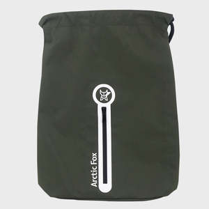 Arctic Fox Bolt Drawstring <b>Gym</b> <b>Bag</b> for <b>Kids</b> Olive Green Soft Nylon Reusable - Product Image 5
