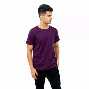 Camiseta informal de algodón de alta calidad, camiseta lisa con cuello en V para bordar, camiseta blanca con cuello en V para hombre, corte holgado. - Product Image 4