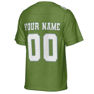 เสื้อฟุตบอลแบบขายส่ง OEM สั่งทำโลโก้ด้วยเทคนิค Sublimation เสื้อและเสื้อท่อนบน ชุดกีฬาโพลีเอสเตอร์ 100% สำหรับทุกเพศ ชุดยูนิฟอร์มฟุตบอล - Product Image 3