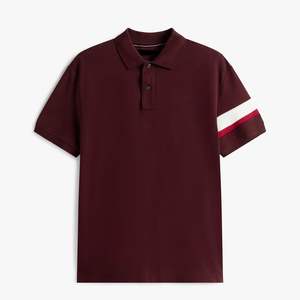 Camiseta Polo Personalizada con Logotipo OEM para Hombre, 100% Algodón, Camiseta Polo Bordada al por Mayor, Ropa Deportiva Informal - Product Image 1