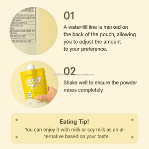 Mélange à shake diététique riche en protéines 5 sachets de boisson de remplacement de repas amincissante hypocalorique - Product Image 6