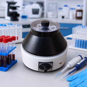 Centrifugeuse de laboratoire clinique à vitesse réglable pour la séparation des échantillons |   Équipement de laboratoire médical fiable pour les tests de routine - Product Image 3