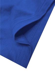 T-shirt en coton de qualité supérieure, col rond, boutons, fabrication sur mesure, logo brodé personnalisé, t-shirts pour hommes - Product Image 4