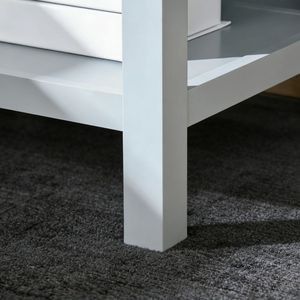 Tavolino a Forma di C per Divano, Arredamento per Soggiorno - Product Image 5