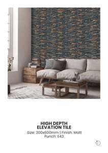 . Azulejos de Porcelana de Lujo 300x600mm Acabado Mate, Azulejos de Cerámica Elegantes para Paredes y Pisos, para Interiores y Exteriores Modernos - Product Image 5