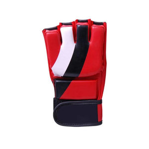 Guantes de Boxeo MMA de Cuero Talla Grande con Logotipos Personalizados, Cierre de Velcro que Absorbe la Humedad - Precios Razonables - Product Image 4