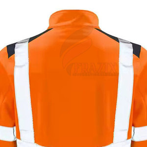 Chaqueta de seguridad reflectante para la construcción, ropa de protección para almacenes, fábricas y equipos de carreteras, chaqueta de seguridad reflectante para el trabajo. - Product Image 4