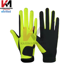 Gants d'équitation en gros à adhérence souple, personnalisables, fabrication OEM, fournisseur en gros, usine - Product Image 5