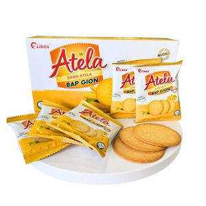 Atela Corn Crackers Healthy Crispy Thin Snack 342g OEM ODM Vietnam Factory - Product Image 2