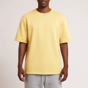 Camiseta Blanca Extra Grande para Hombre, Ecológica, Estilo Hip Hop, Impresión Serigráfica, Antiarrugas, Secado Rápido, Informal - Product Image 5