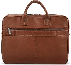 Artisan Crafted Full Grain Leather <b>Briefcase</b> for Men Smart Business Laptop Bag with Adjustable Strap Executive Office Carry Case - Product Image 2