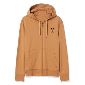 Sweat-shirts à fermeture éclair décontractés pour hommes, hiver, 100% coton, coupe régulière, légers, confortables, pour les activités de plein air et les voyages - Product Image 1