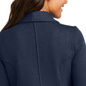 Top Selling Women's Woolen Woven <b>Button</b> Solid Outwear <b>Blazer</b> with High Quality Material - Product Image 6