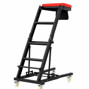 Creeper Automotriz Ajustable de 400 lb de Capacidad, Ajuste Universal para SUV y Camionetas, Reparación de Vehículos Pesados, Acero Resistente GAPGAR035 - Product Image 1