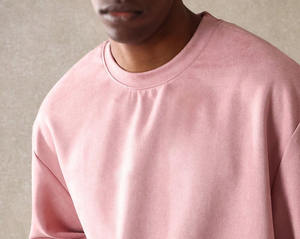 Camisetas al por mayor para hombre, camisetas unisex de gran tamaño, de alta calidad, de secado rápido, 100% algodón, con logotipo personalizado, de algodón grueso, estilo urbano. - Product Image 3