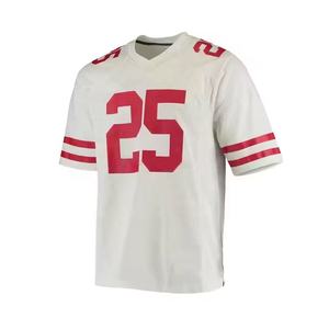 Camiseta de fútbol americano con diseño personalizado, Camiseta corta de equipo personalizada por sublimación de alta calidad, camiseta de fútbol americano - Product Image 4