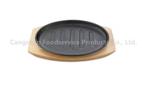Cast Iron <b>Skillet</b>, Cangshan Cast Iron Fry <b>Pan</b>, Cast Iron Platter Fire No Coating Cast Iron Fry <b>Pan</b> Cast Iron Pre-seasoned - Product Image 2