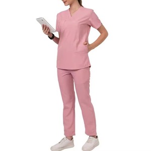 Washable quick dry trending demanding Medical <b>Scrub</b> <b>Set</b> anti shrink top trending anti pilling latest version Medical <b>Scrub</b> <b>Set</b> - Product Image 5