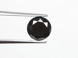 Diamante solitario natural de corte brillante redondo de 1.98 quilates con corte excelente - Product Image 2