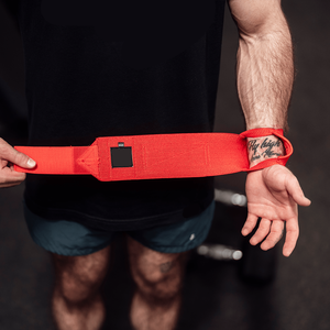 Bandes de poignet réglables en néoprène de 7 mm pour l'entraînement de force, le CrossFit et la musculation - Tissu antidérapant durable et design confortable - Product Image 2