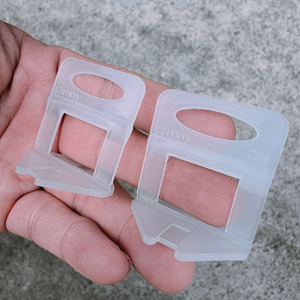 1.0mm 1.5mm 3.0mm Self-Adhesive 100pcs <b>Tile</b> <b>Leveling</b> Clips Wedges Reusable PP Plastic Transparent - Product Image 5