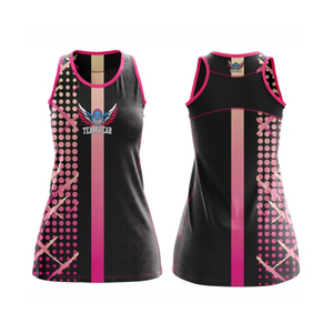 Tenues de tennis pour femmes, tenues de netball pour femmes, robe respirante pour femmes, tenues de netball pas chères, vêtements de sport pour la gym - Product Image 6