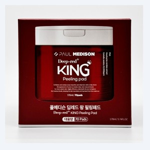 โทนเนอร์ฟื้นฟูผิว Skin Signal Rebirth โทนเนอร์แผ่น Polmedison Deep Red King Peeling Pad 70 แผ่น - Product Image 3