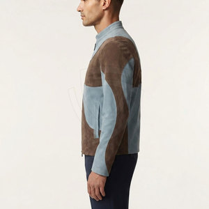 Premium <b>Suede</b> <b>Leather</b> <b>Jacket</b> Featuring Smooth Soft Finish Classic Design Comfortable Fit For Casual And Outdoor Wear - Product Image 5