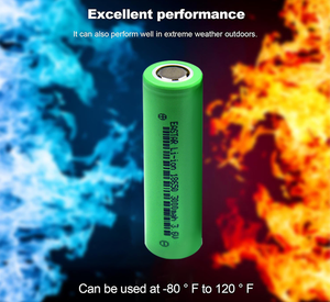 Bateria de Ciclo Profundo 18650 <span class=keywords><strong>3</strong></span>.7V 3000mAh Bateria de Íon de Lítio - Product Image 2