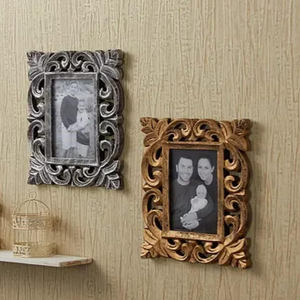 Cadre photo en bois design, cadre photo en bois massif de haute qualité, décoration artisanale classique, cadre photo en bois rustique vintage de qualité supérieure - Product Image 5