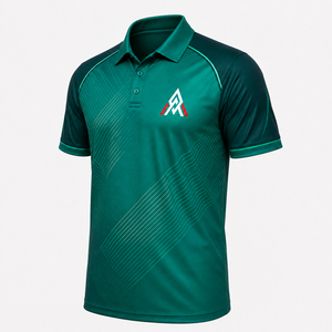 เสื้อคริกเก็ตมืออาชีพมีเนื้อผ้านุ่มสวมใส่พอดีและระบายอากาศได้ดีเหมาะสำหรับการแข่งขัน - Product Image 6