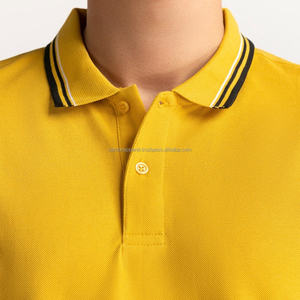 Nardon Apparel Chemises polo en tricot pour hommes Chemises boutonnées décontractées à manches courtes Chemises à col polo de golf classique en crochet - Product Image 6