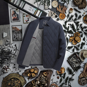 Wholesale Custom Casual <b>Warm</b> Fancy Fashion Winter Outdoor Men's <b>Jackets</b> Washed Zipper <b>Waterproof</b> Windproof - Product Image 3