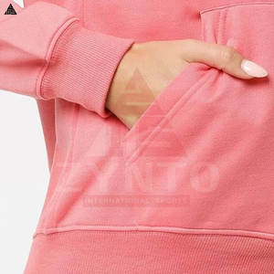 Hoodies personnalisés unis en molleton, basiques en coton mélangé, pour hommes et femmes, design unique, élégant et doux - Product Image 5