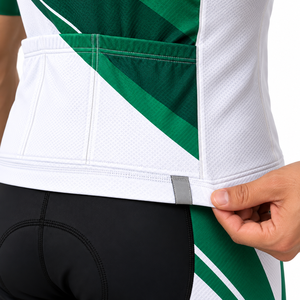 Maillot de cyclisme aérodynamique pour homme, coupe de course, tissu extensible léger, haut de gamme pour la course sur route, vêtements de sport pour équipe cycliste, respirant - Product Image 4