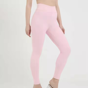 Custom Waist Factory Made Ladies <b>Leggings</b> in Bulk Quantity Latest Model Fitness Wear <b>Seamless</b> Breathable Women Yoga <b>Leggings</b> - Product Image 3