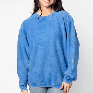 Ropa de primavera y otoño, jersey con cuello redondo, sudaderas de manga larga, sudadera informal a la moda para mujer, sudadera transpirable - Product Image 3
