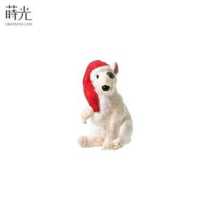 Figurines miniatures artistiques DIY en résine peintes à la main, écologiques, décoration pour la maison et le bureau, ELF NOËL - Product Image 2