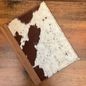 Nuevo cuaderno de cubierta suave de cuero de vaca planificador personalizado al por mayor de negocios promocionales de alta calidad cubiertas de libro de diario de cuero genuino - Product Image 4